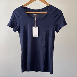 Quince Classic Navy Short Sleeve Tee